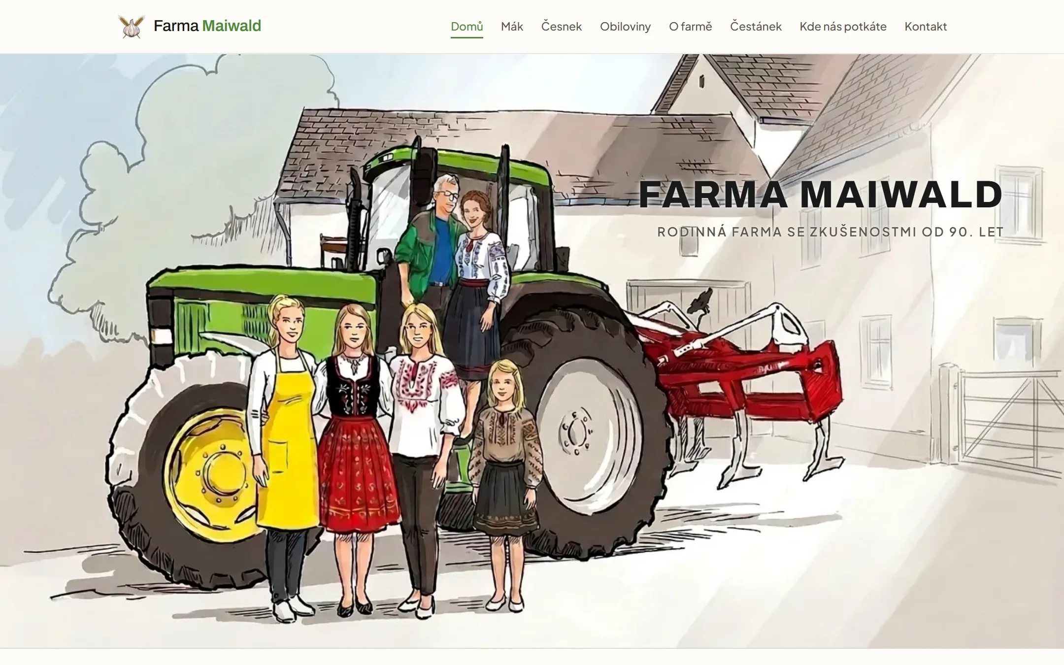Web Maiwald na počítači