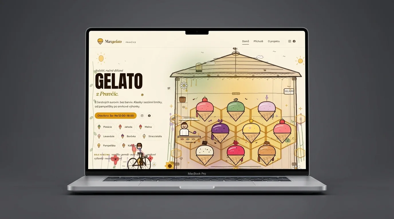 Ukázka projektu Maxgelato